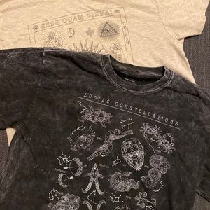 Fifth Sun Zodiac Cropped Shirt Bundle Medium UO